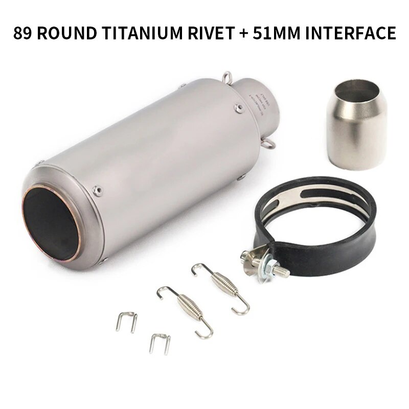 Motorcycle modified Noise Exhaust Pipe Suitable For Yamaha Kawasaki ...