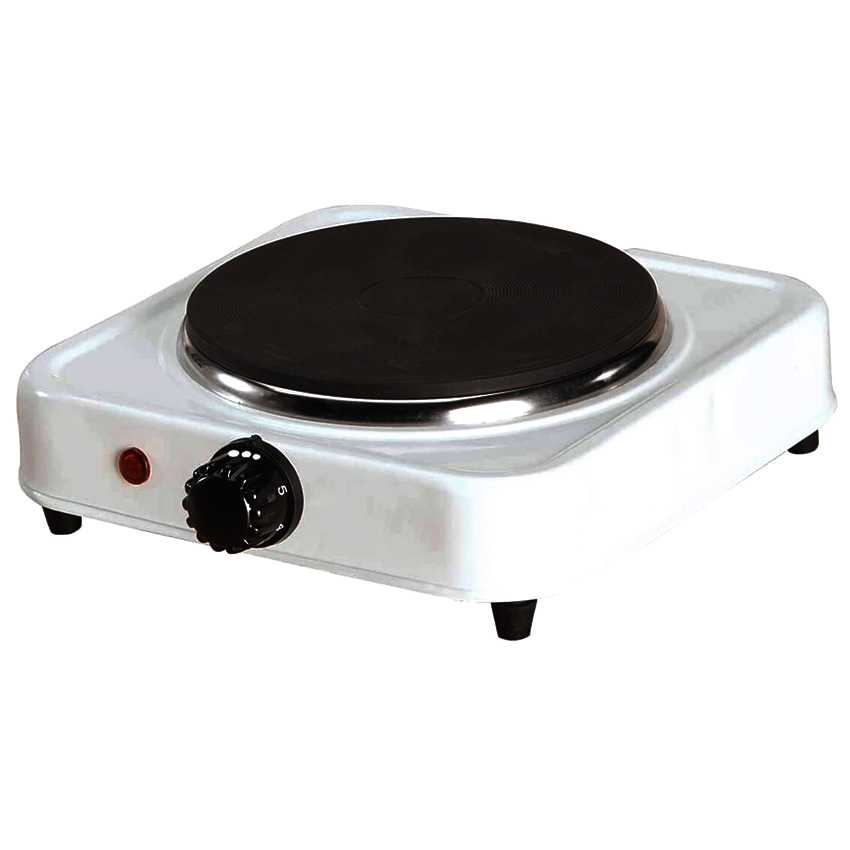 Portable Electric Stove Single Burner 1000W Hot Plate JX1010B (White