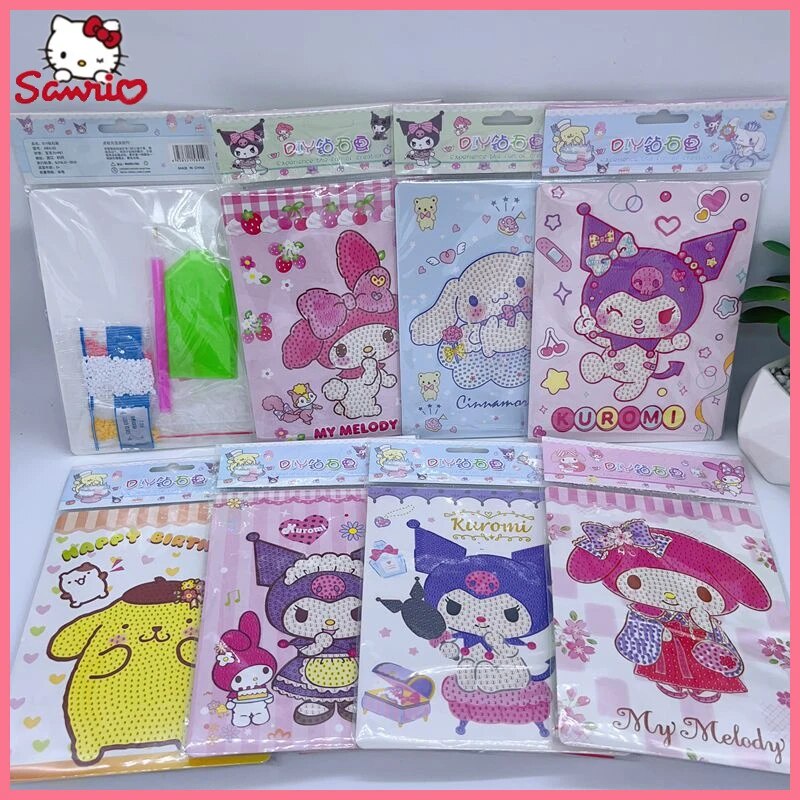 16pcs Sanrio Diamond Painting Children Cartoon Hellokitty My Melody ...