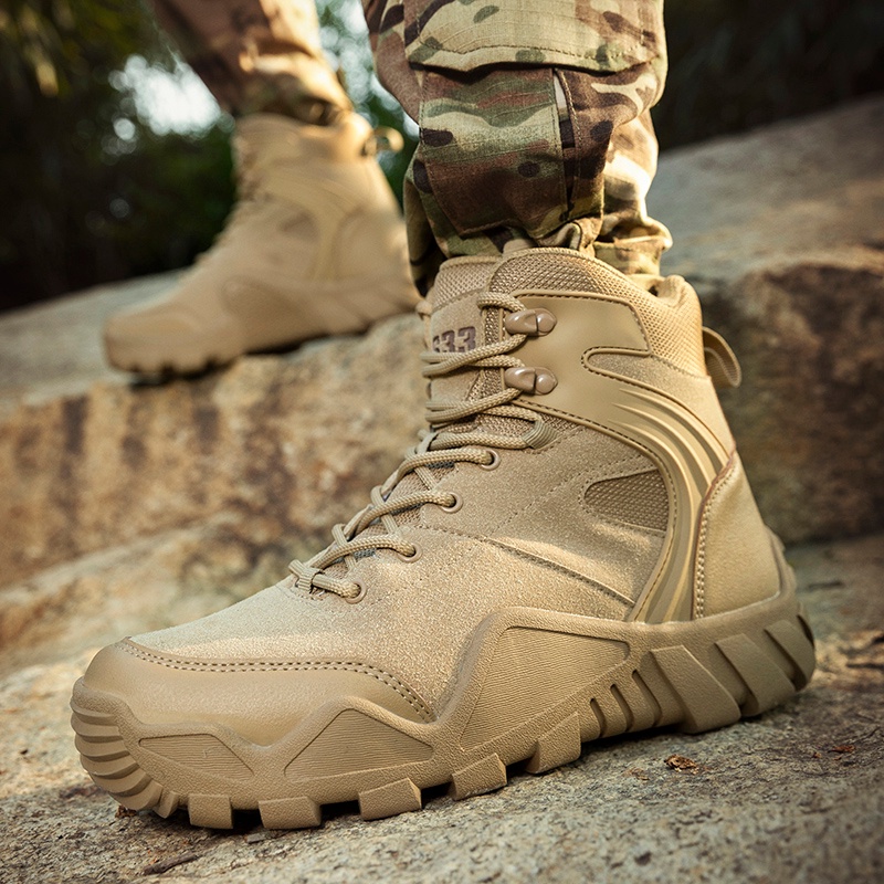 【NEW】Men's Tactical Boots Lightweight Combat Boots Special Forces