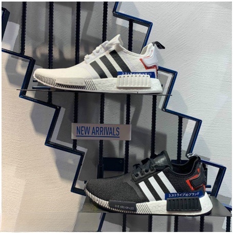 2023New A d i d a s NMD R1 Japan Pack Boost Black White Blue Red Men Shoes EF2357