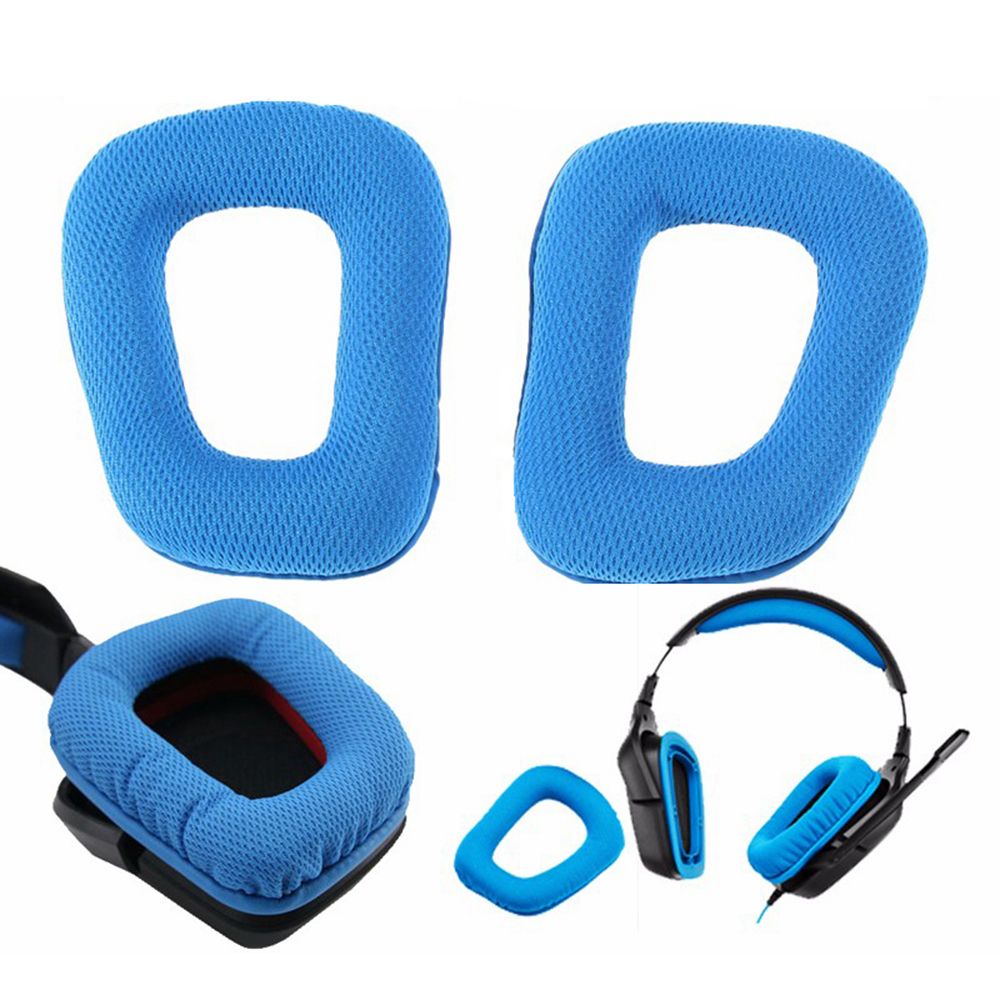 ☽New Headphone Soft Earpads Covers For Logitech G35 G930 G430 F450 ...