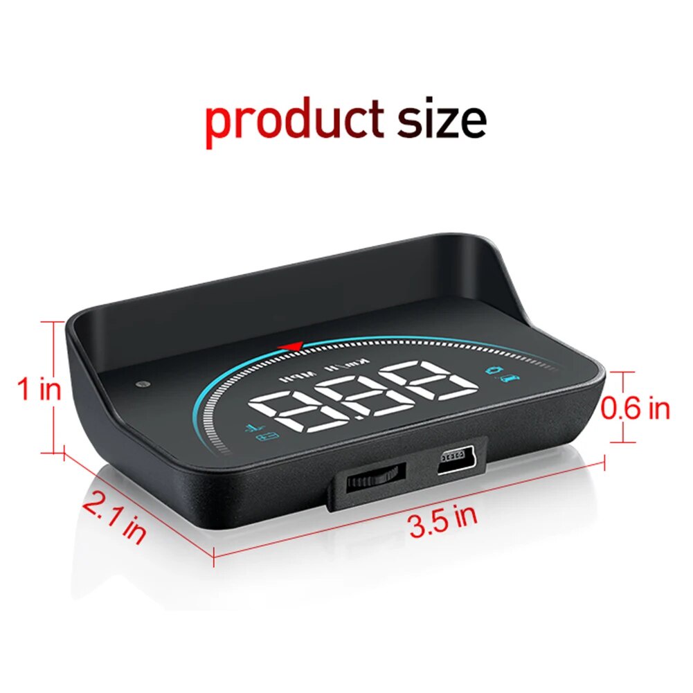 Auto M8 HUD Head Up Display OBD 2 II Car Hud Speedometer Car Projetor ...