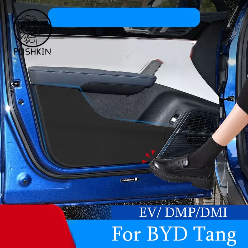 Car Door Anti Kick Pad Leather Protection Film for BYD Tang EV DMP DMI ...