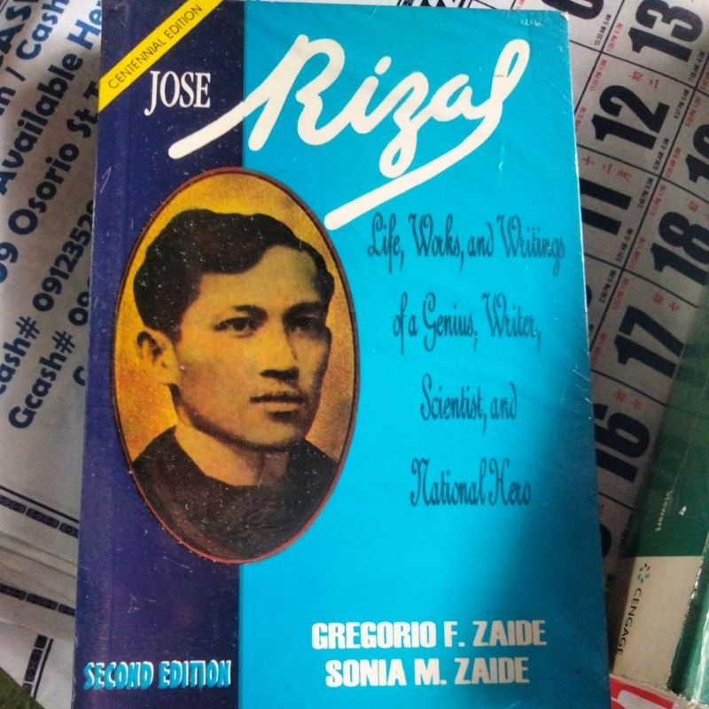 Jose Rizal life works and writing of genius writer ( Zaide) Shopee