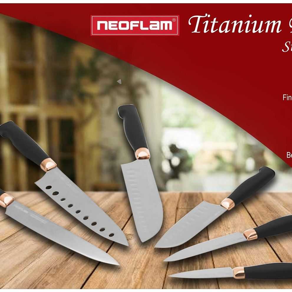 NEOFLAM Titanium Reinforced Stainless Steel Knife Shopee Philippines