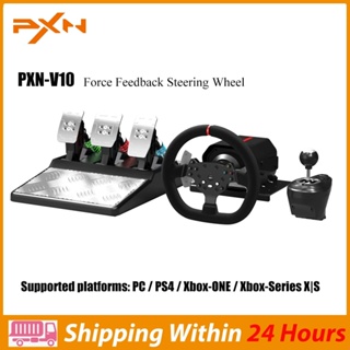 Logitech Wheel For Ps4pxn V9 Racing Wheel For Ps4/ps5/xbox - 900°  Rotation, Wired Gaming Steering Wheel With Pedals