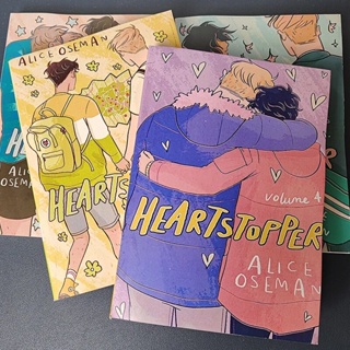 Heartstopper Series Volume 1-4 Books Collection Set By Alice Oseman, Alice  Osem