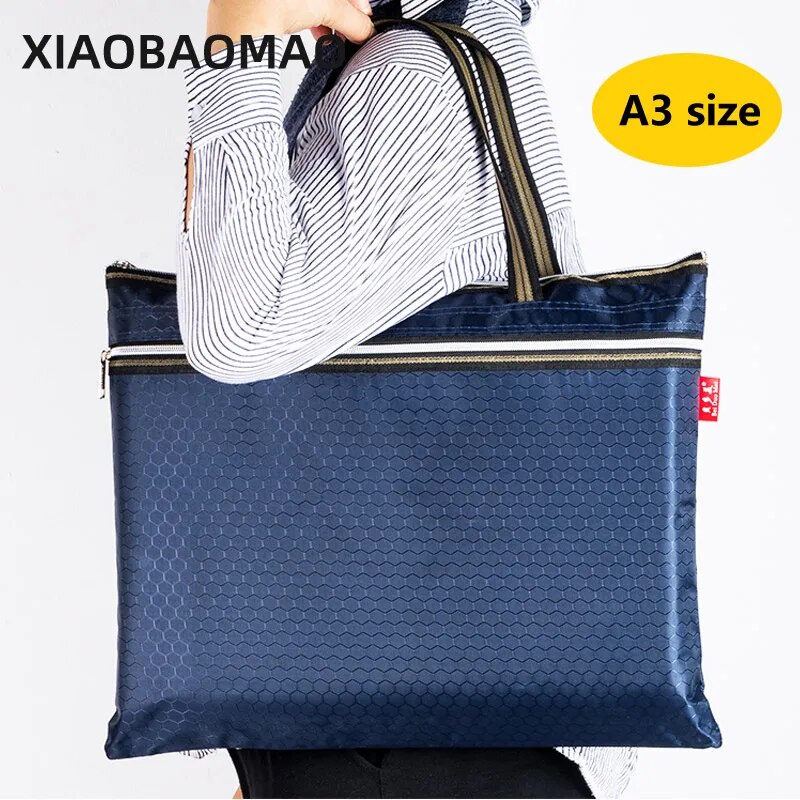 A3 Large size Portfolio Drawing Painting Storage File Folder Canvas