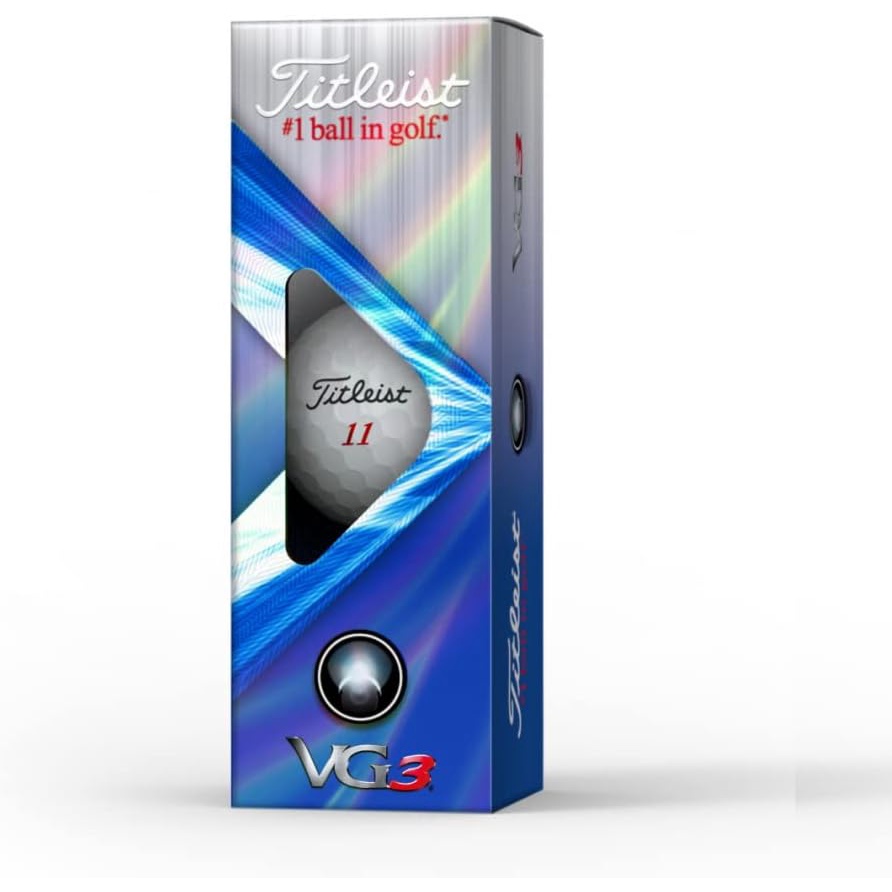 Titleist VG3 22 1 Sleeve (3 balls) Golf Public Ball Titleist 【Direct