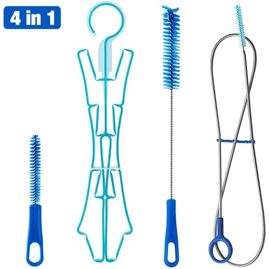 Hydration Bladder Cleaning Kit,4-in-1 Water Bladders Cleaner Set ...