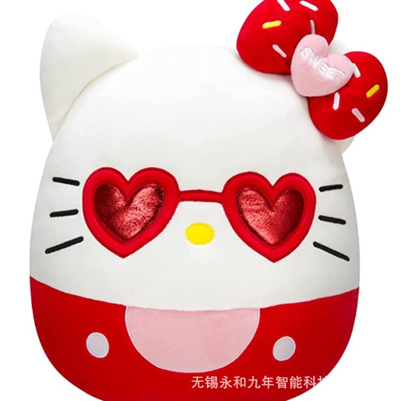 ⋛Kawaii Sanrio Anime Hello Kitty Squishmallow Plush Pillow Soft Cozy ...