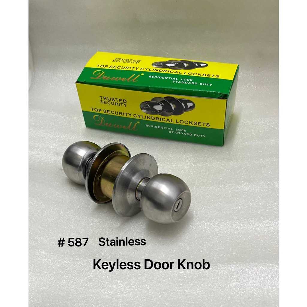 Duwell Door Knob Round , Lever , Cylindrical Type for door gate