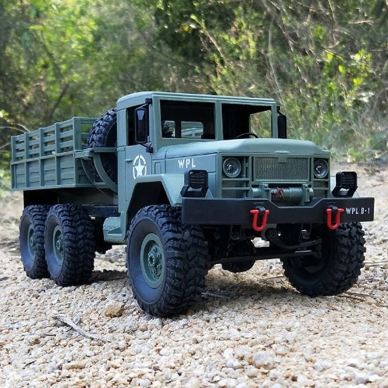 WPL B16 B-16 1:16 RC Truck WPL RC Crawler Car 6WD 2.4G Mini Off-Road ...