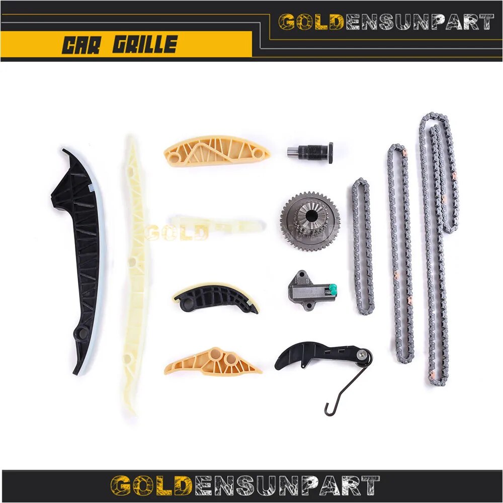 13Pcs Timing Chain Guide Slide Block Set For VW Beetle Golf Audi A3 A6 ...