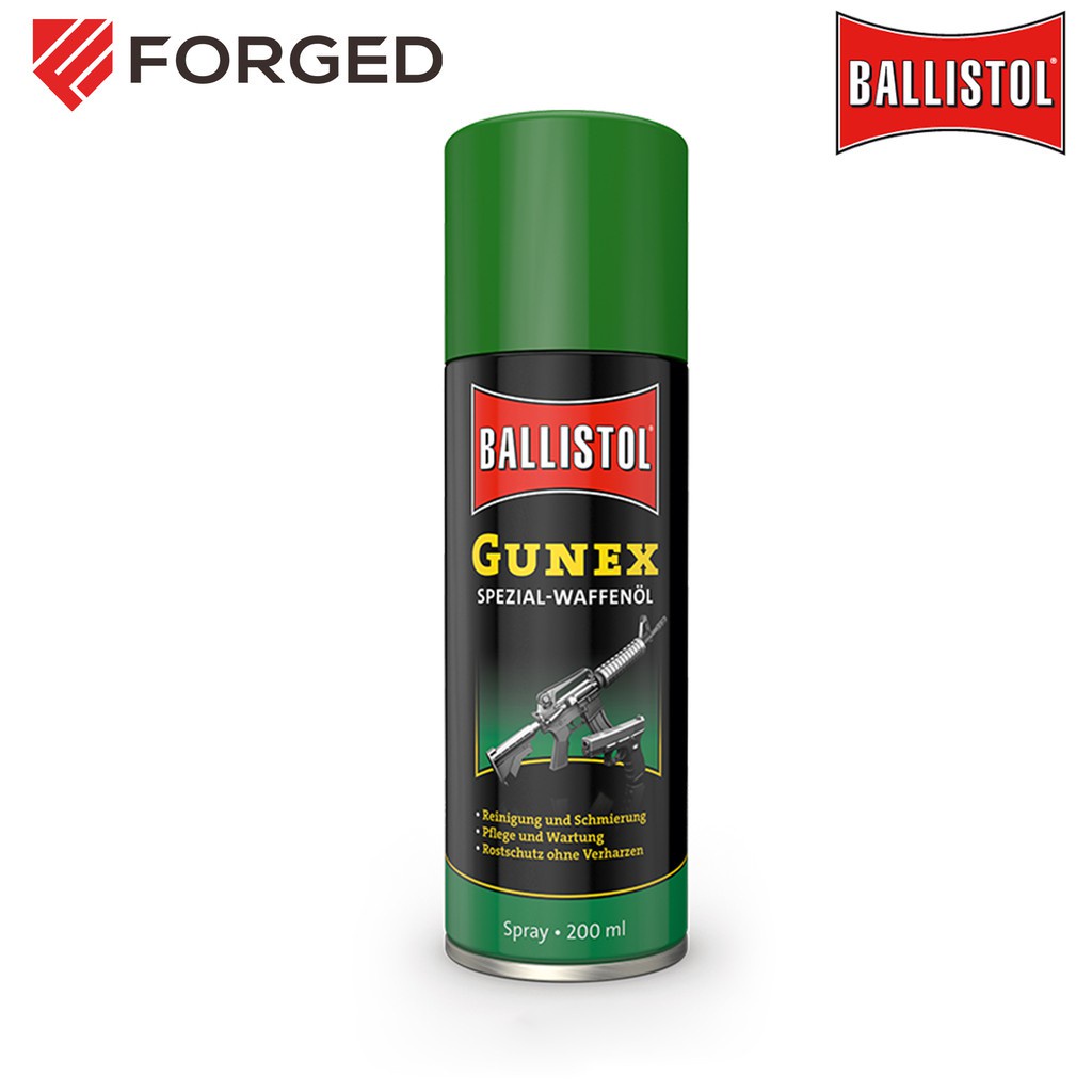 Ballistol Care & Cleaning Kit 22200Gunex Special Gun Oil Spray 200ml