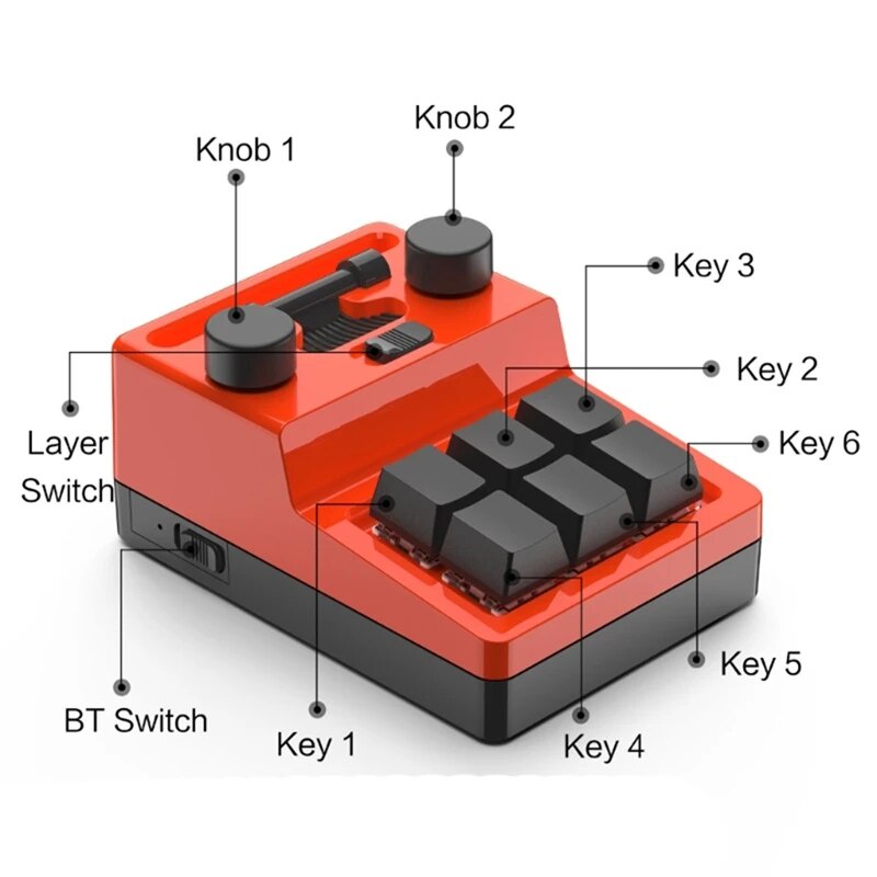 Photoshop-Hotswap Mechanical Keyboard Mini Keyboard Volume Button Knob ...