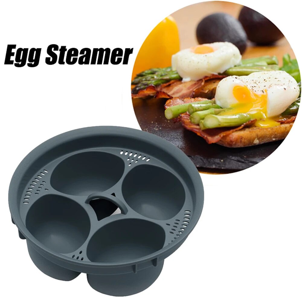 Egg Poachers 4in1 Egg Cooker Tools Multifunction Pot Steamer Tray Eggs