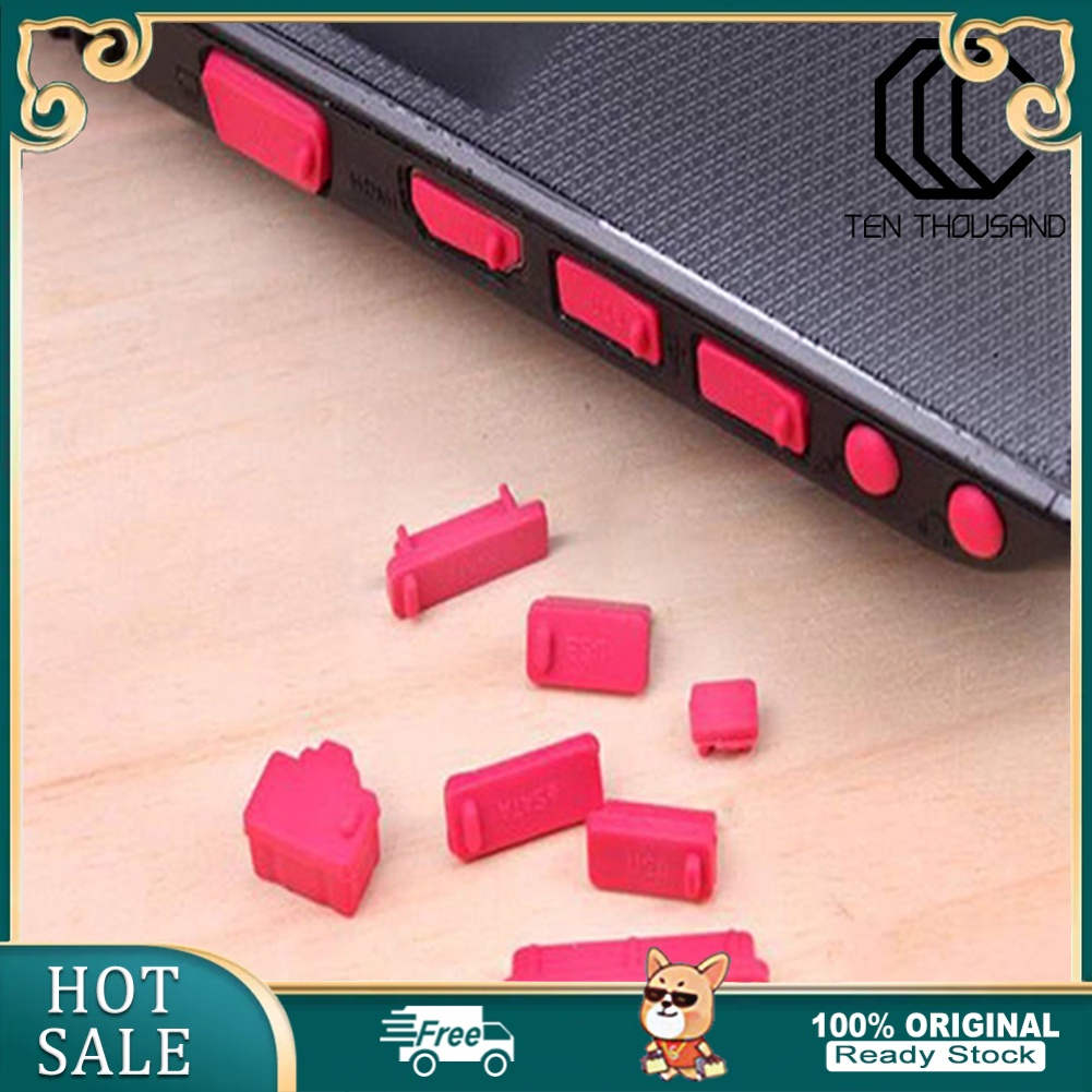 New!!! (COD) 13Pcs Universal Silicone Anti Dust Port Plugs Cover ...