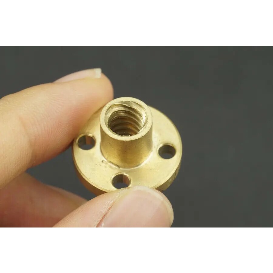 Brass Flange Router Shaft Linear Bushing Bearings for 3D printer，OD8mm ...