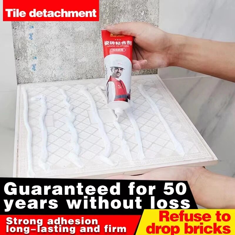 Ceramic tile glue strong adhesive tile hollow drum loose repair