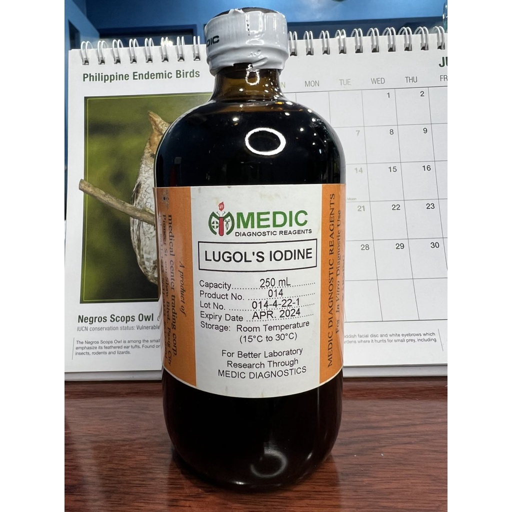 Lugol’s Iodine 250ml Shopee Philippines