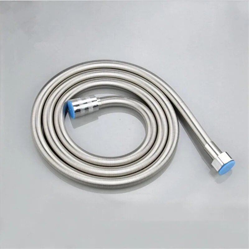 1.5M Bathroom Stainless Steel Spring Shower Plumbing Hoses Explosion ...