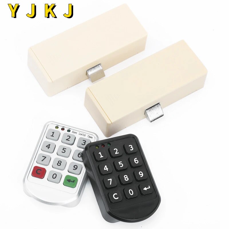Smart Drawer Button Password Lock Cabinet Door Lock Digital Key ...