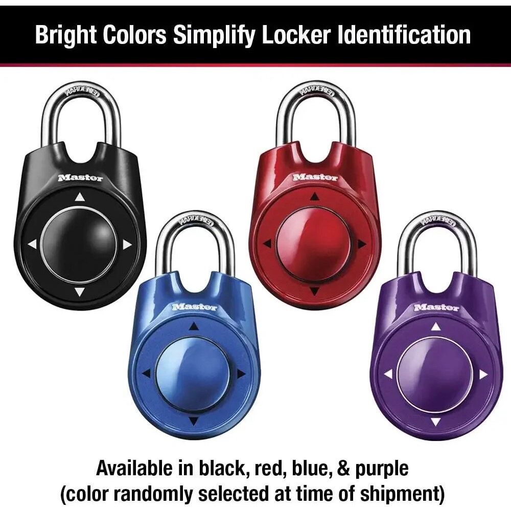10pc 1500iDMaster Lock Directional Combination Lock, Set Your Own ...