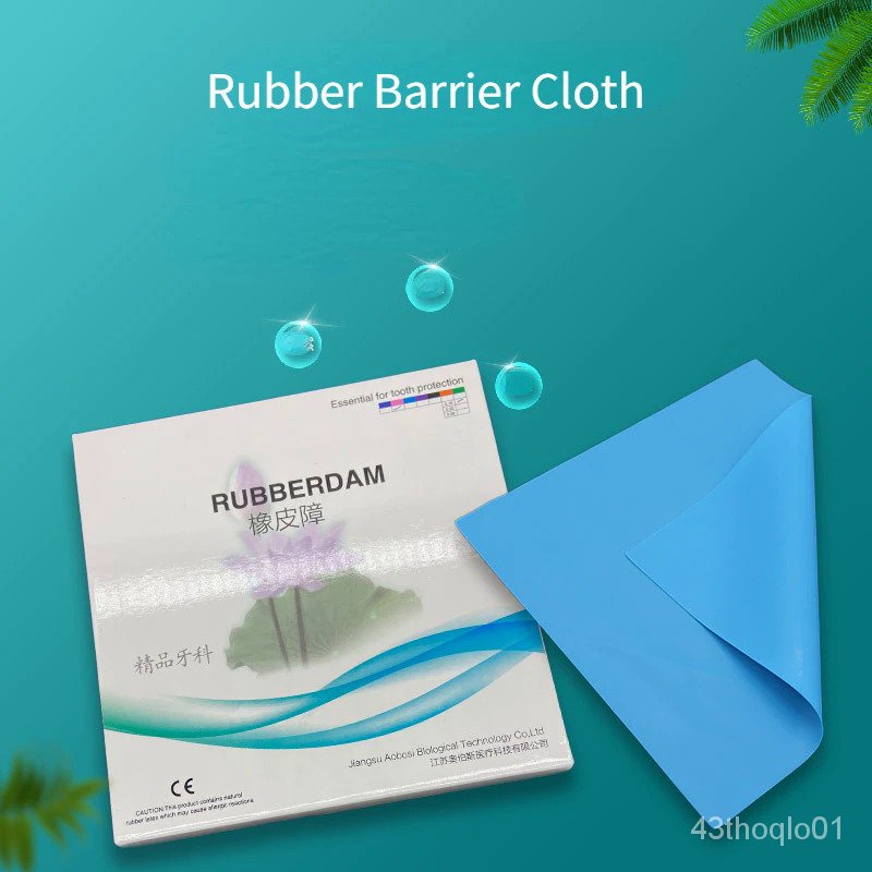 Newly launched 1 Box Premium Natural Latex Dental Dam Nonsterile