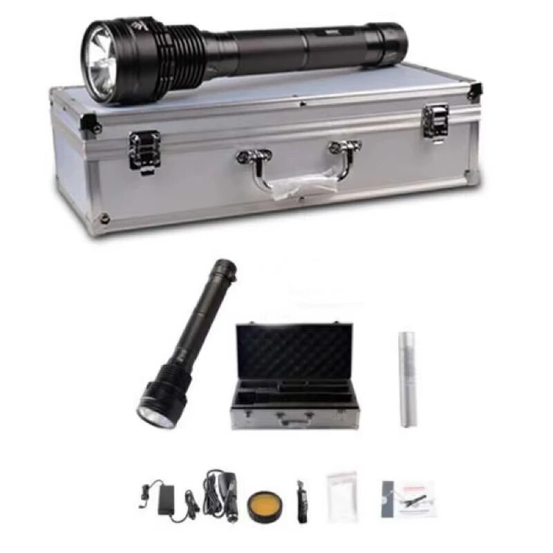 90x Xenon Torch Flashlight 85W 8000 Lumen Strong Light Lantern