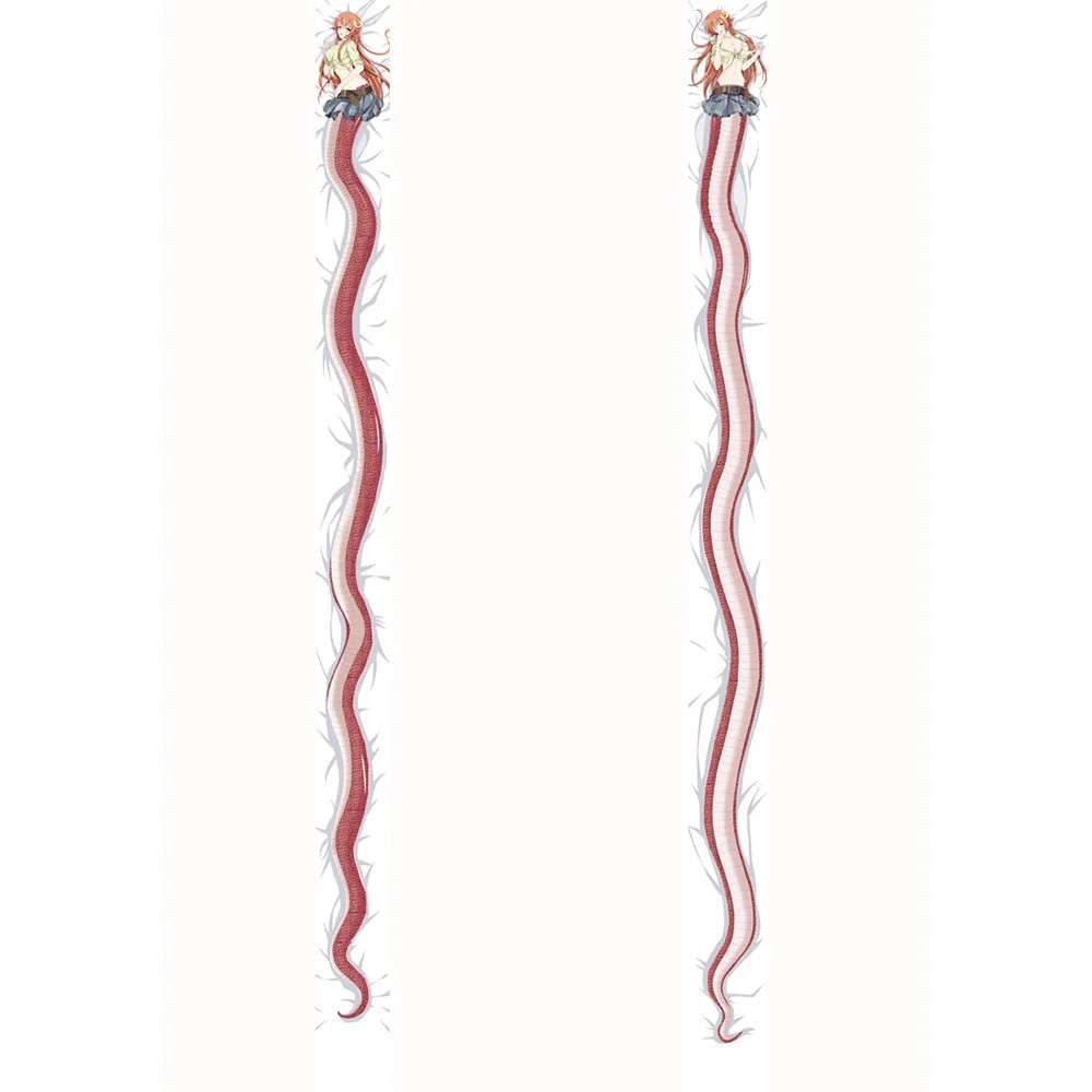 40W Anime JK Monster Musume No Iru Nichijou Dakimakura Sexy Body Pillow