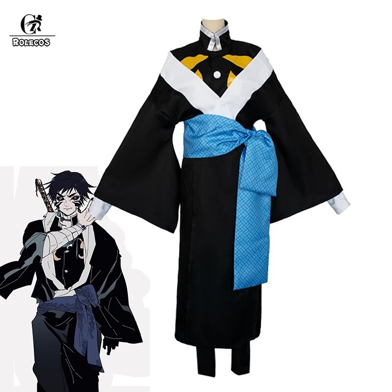 30c ROLECOS Demon Slayer Kaigaku Cosplay Costume Kimetsu no Yaiba ...