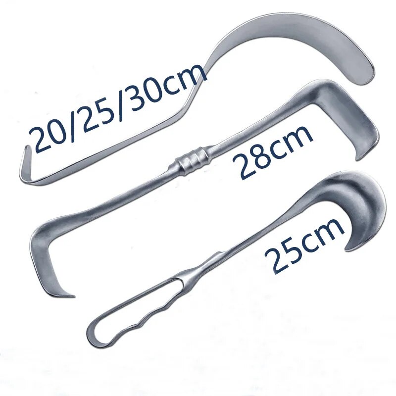 97F S Retractor Large Abdominal Hook Stainless Steel Deep Abdominal ...