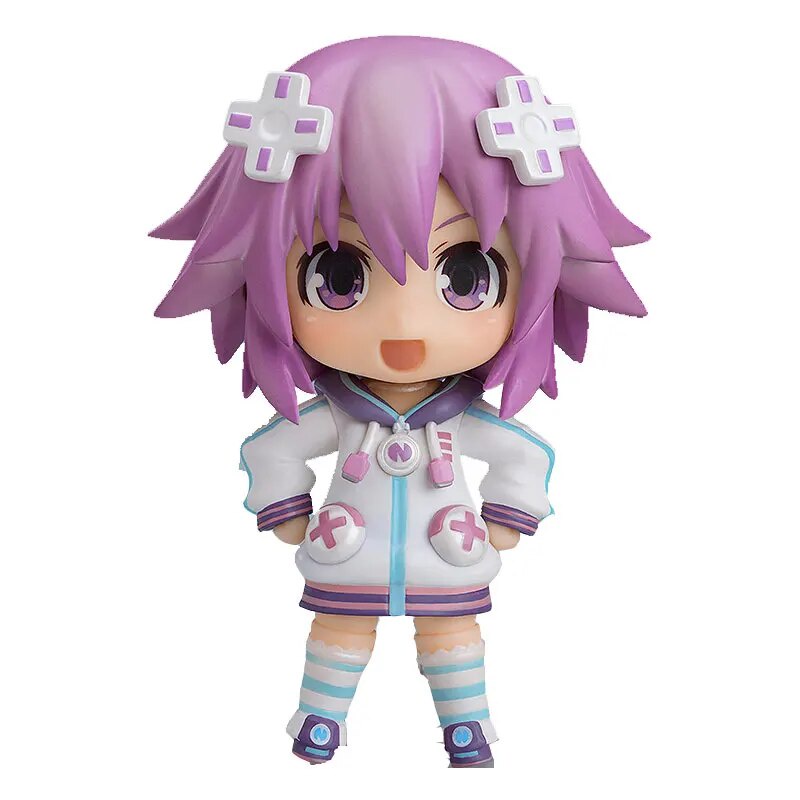 02H Game Hyperdimension Neptunia Anime Figures Neptune Genuine Nendoroidos Action Figure Colle