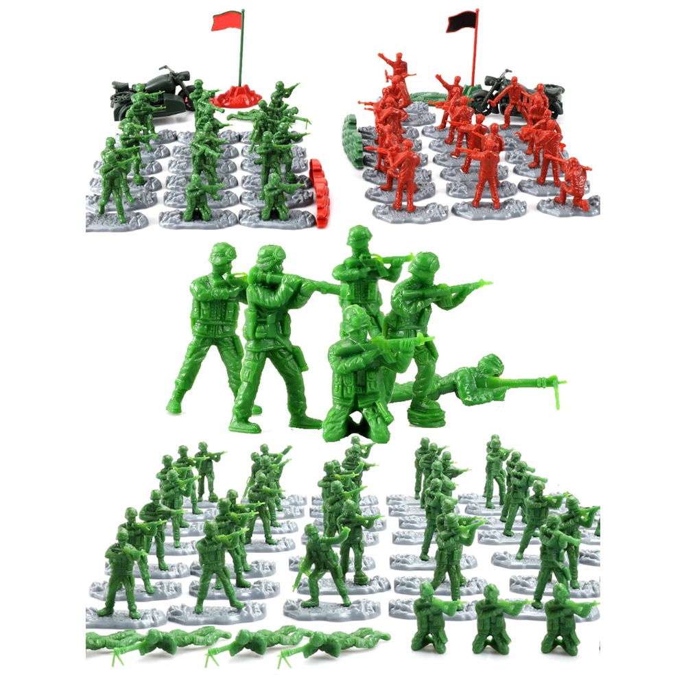 ViiKONDO Army Men Toy Action Figure Plastic Soldier Troops Military Guy ...