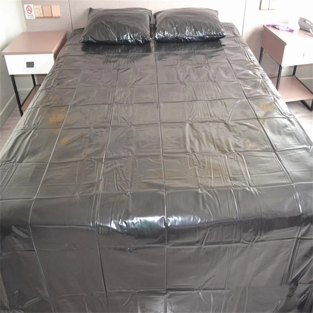 56g Adult Sex Bed Sheets Sexy Game Waterproof Hypoallergenic Mattress Cover New Pvc Plastic Fu 