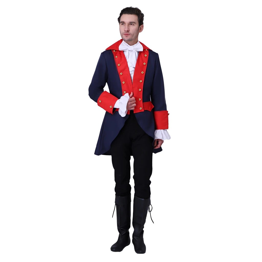 78x 18th Century Mens Royal Military Medieval Uniform Jacket Costume ...