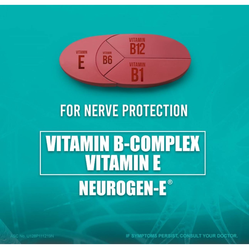 NeurogenE Vitamin + Vitamin E 100 Tablets Shopee Philippines