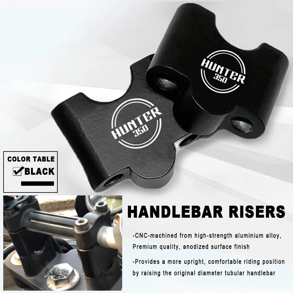 11K Motorcycle accessories Handlebar Risers 7/8 Bars,30mm Height For