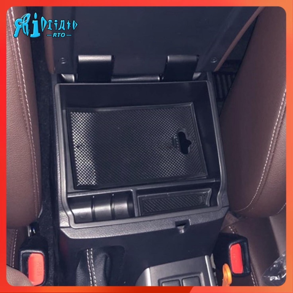 RTO GR Sport / TRD Car Central Console Storage Box for Toyota Hilux Revo Fortuner 20162022