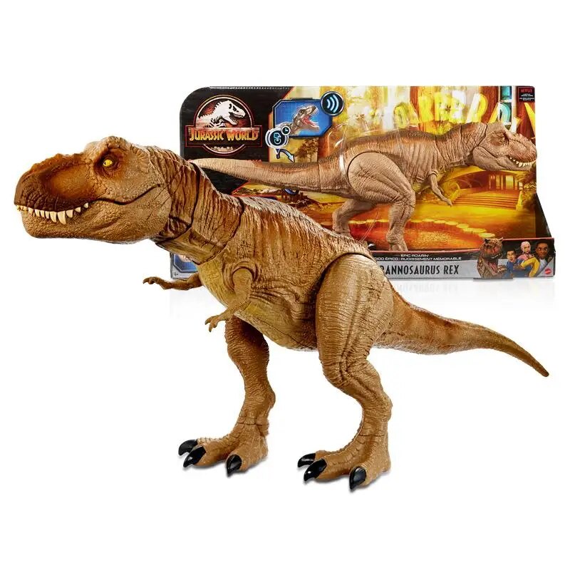 06q Jurassic World Camp Cretaceous Epic Roarin Tyrannosaurus Rex Large 