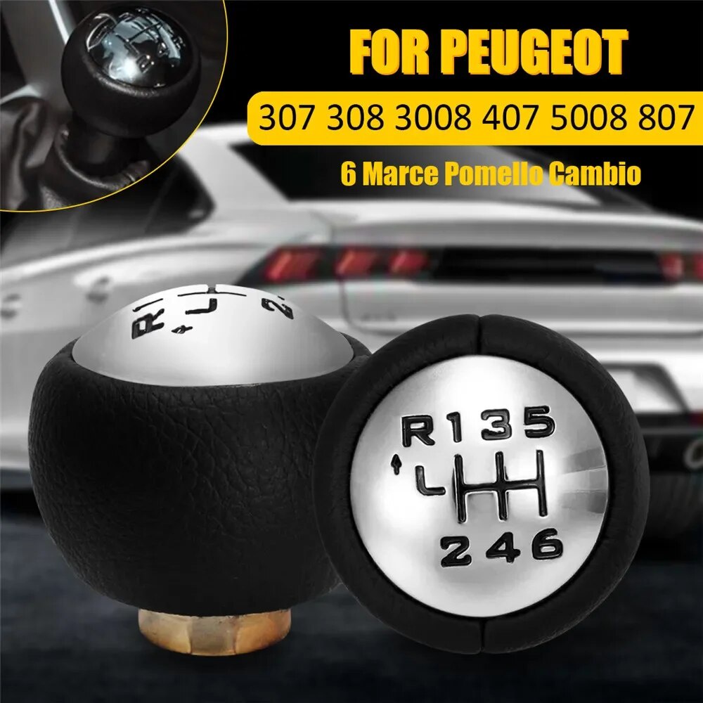 ☌5/6-Speed Car Gear Stick Knob Head Lever Adapter Manual Transmission ...