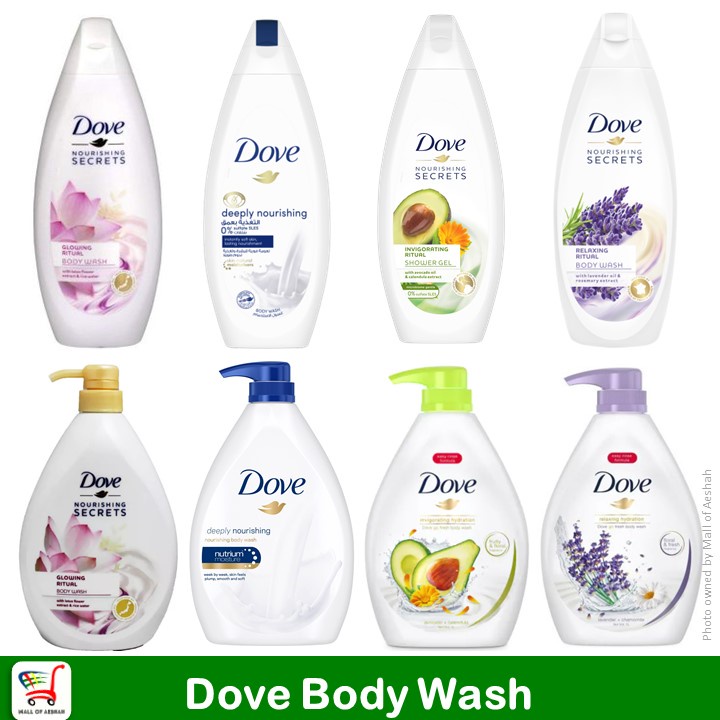 Product of Unilever Dove Body Wash Shower Gel Deeply Nourishing Glowing