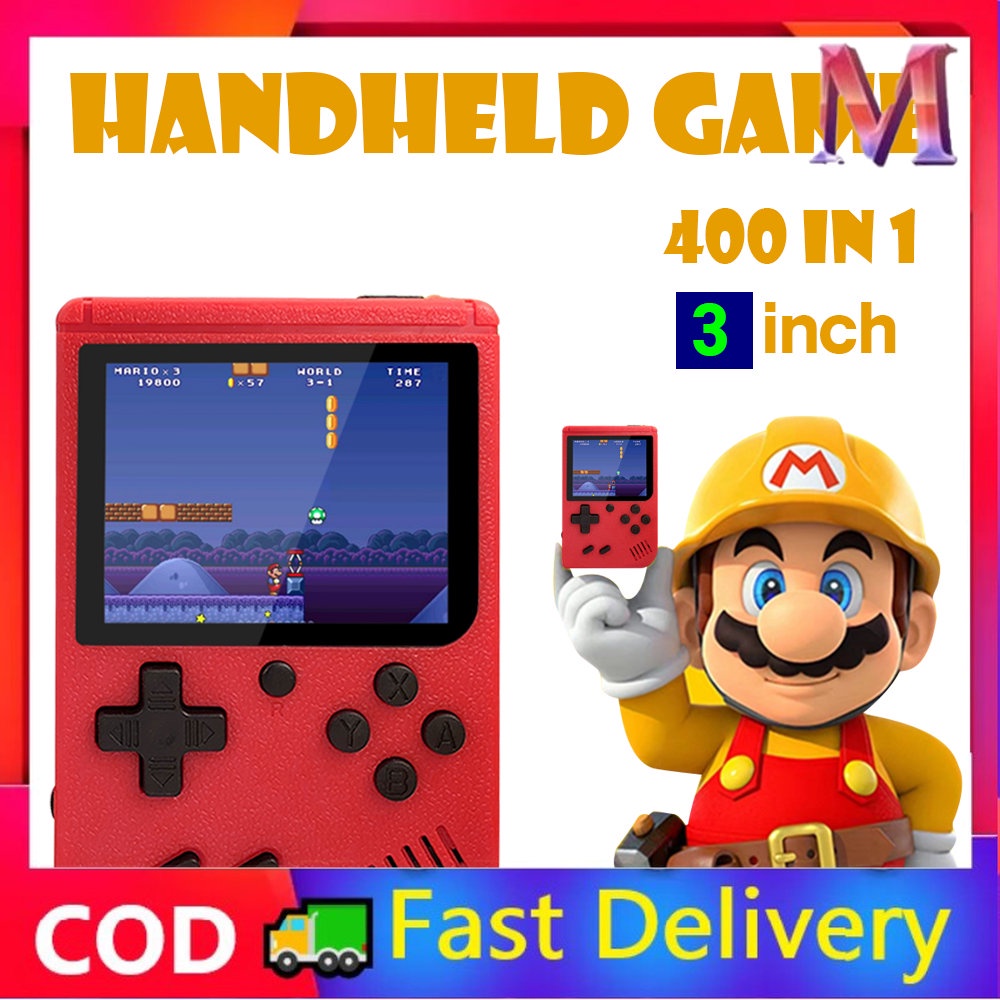 Portable game console 400 in 1 Game Boy console builtin 400 games supporting TV output with AV