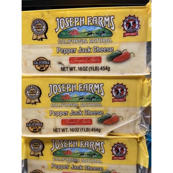 Joseph Farms Pepper Jack Cheese block 454g Shopee Philippines