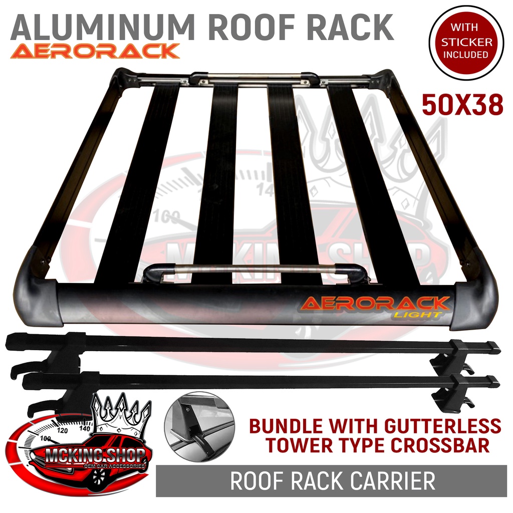 AERORACK AERO RACK Universal Aluminum Roof Rack Roofrack Top Load ...