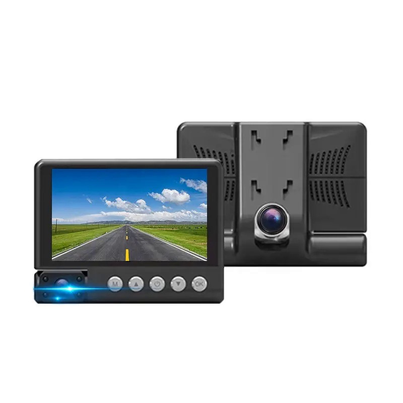 Camera Dash Rear Cam For Front Reverse Cars Back 3 Channel 1080P ...