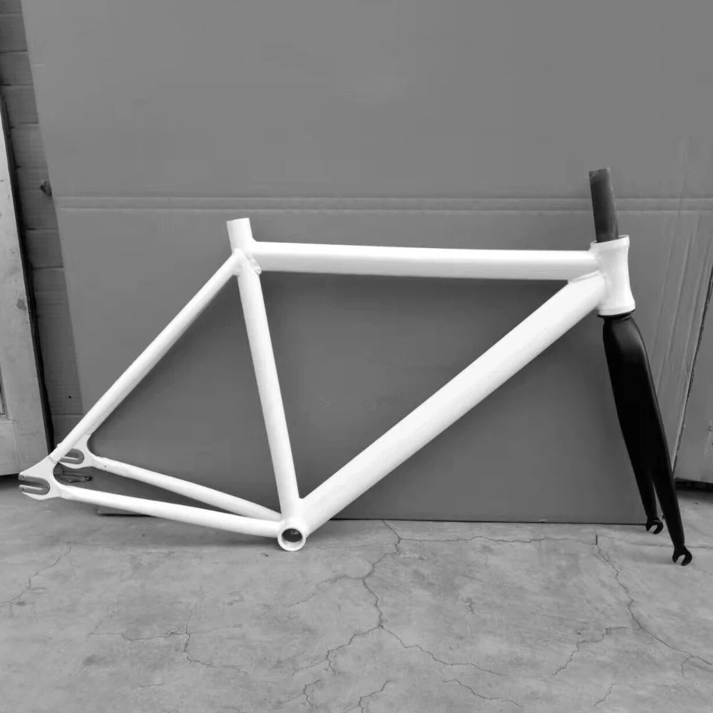 700C 23 25C Fixed Gear Bike Frame Aluminum Alloy Front Fork Fixie Bicycle Frameset Single Speed Stre Shopee Philippines