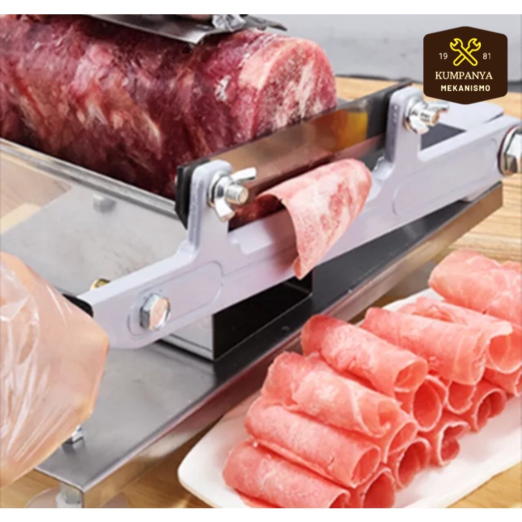 heavy duty meat slicer frozen meat cutter slicer for samgyupsal bacon